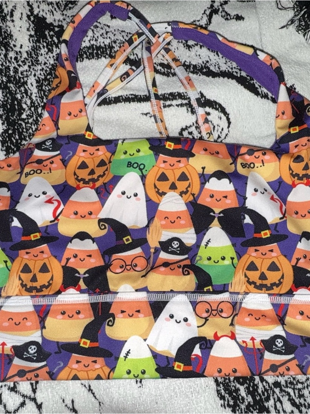 CVG Boo Crew Longline Bra Sz XXL